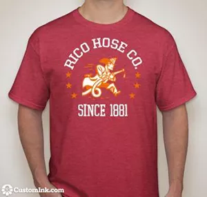 Rico Hose Co T Heather Red