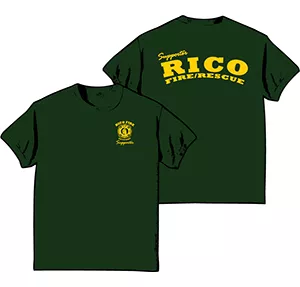 Rico Fire Supporter T Green